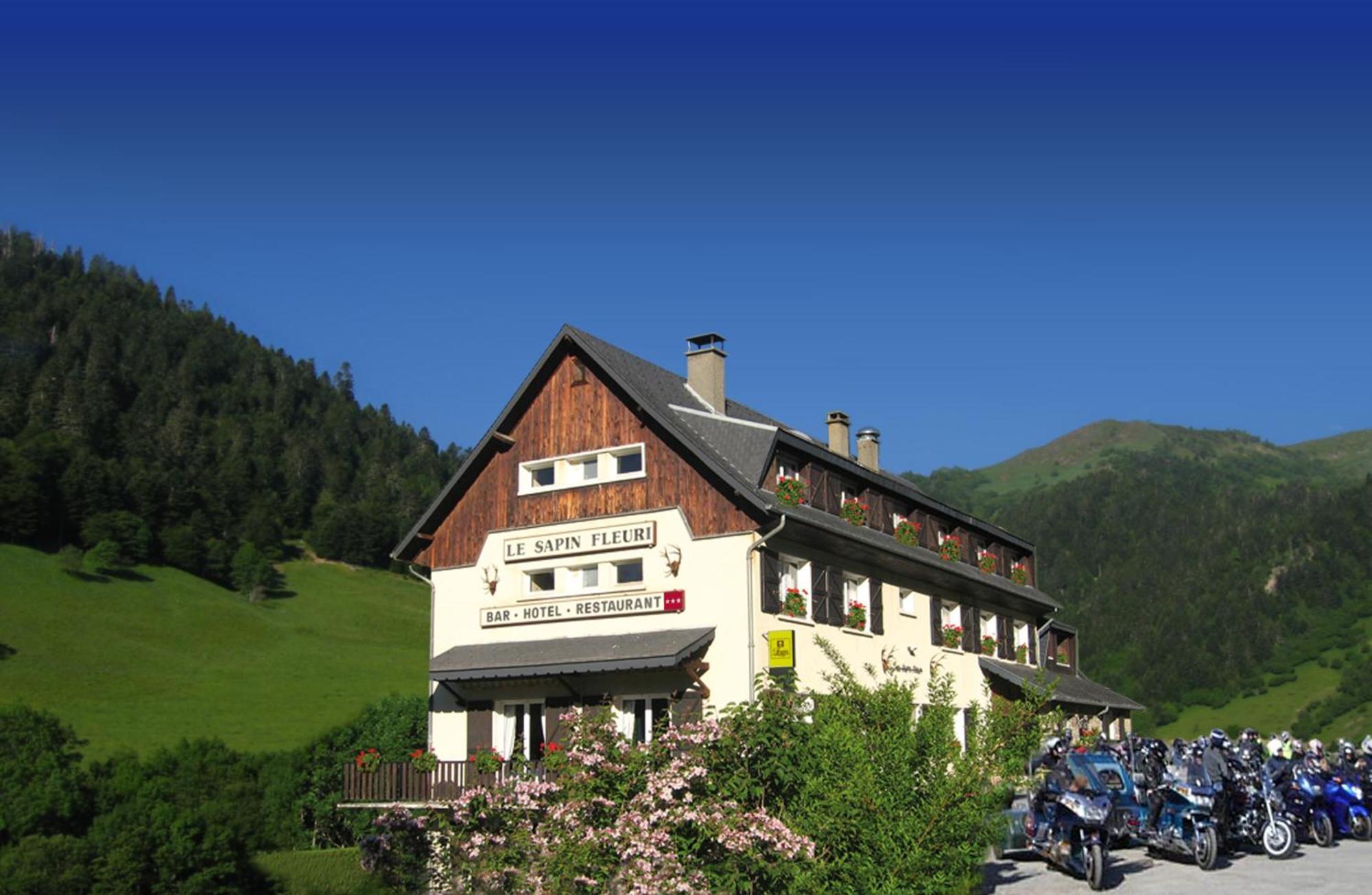 Hotel - Restaurant - Bar - Le Sapin Fleuri Bourg-dʼOueil Kültér fotó